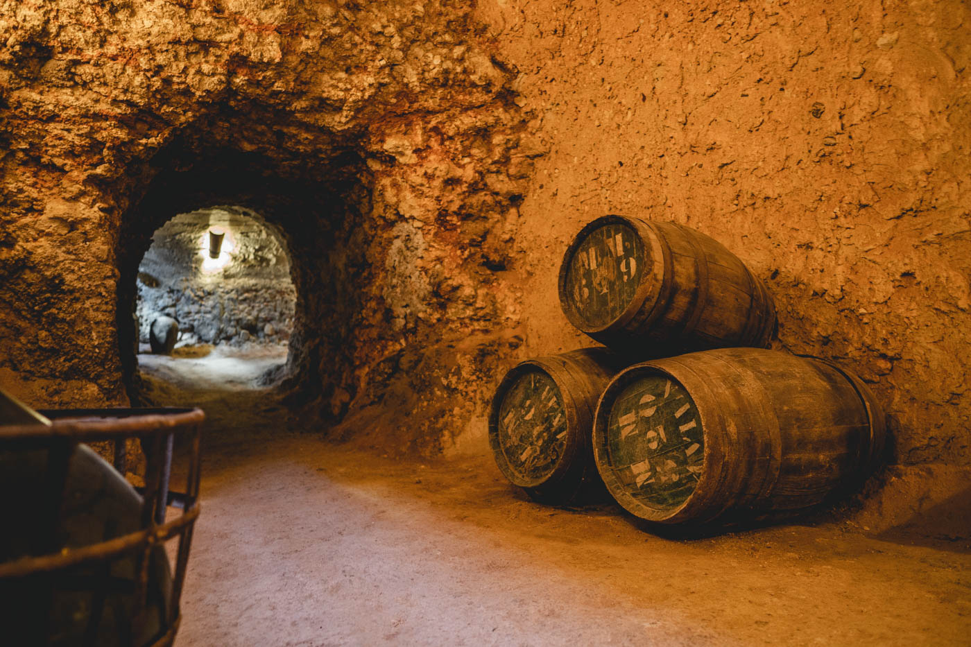 You have your own private caves under your holiday villa